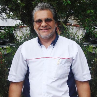 A young man with laptop Smiling man with laptop at home